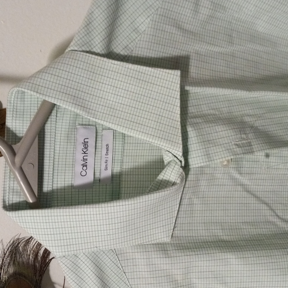COPY - Calvin Klein mens collar shirt - Picture 2 of 5